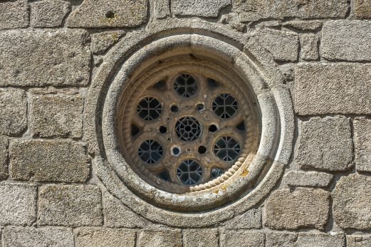 Rosácea, Igreja Matriz de Ancede - Baião