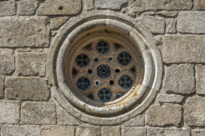 Rosácea, Igreja Matriz de Ancede - Baião