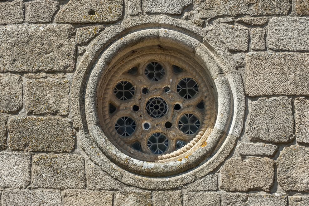 Rosácea, Igreja Matriz de Ancede - Baião