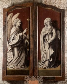 Triptico fechado, Igreja Matriz de Ancede - Baião