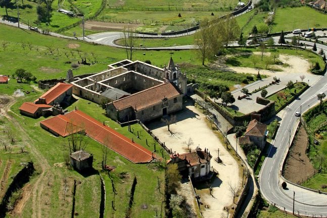 Perspetiva aérea, Igreja Matriz de Ancede - Baião