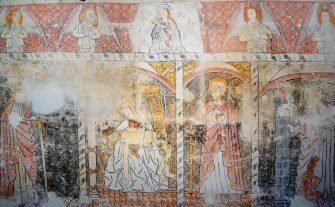 Fresques de l'église de Valadares - Baião