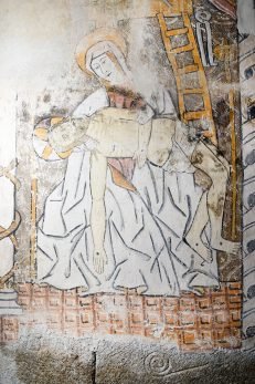 Fresques de l'église de Valadares - Baião