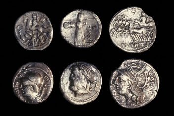 Monedas recolectadas en Valadares - Baião