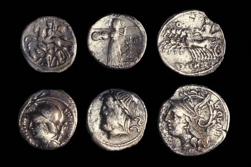 Moedas recolhidas em Valadares - Baião