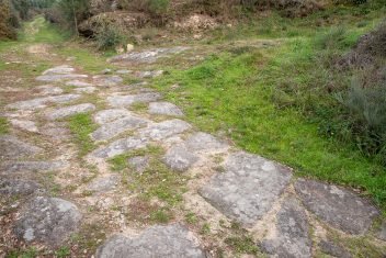 Römischer Bürgersteig - Baião